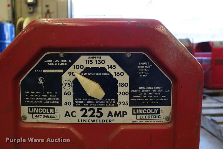 image for item EW9042 Lincoln AC-225-S arc welder