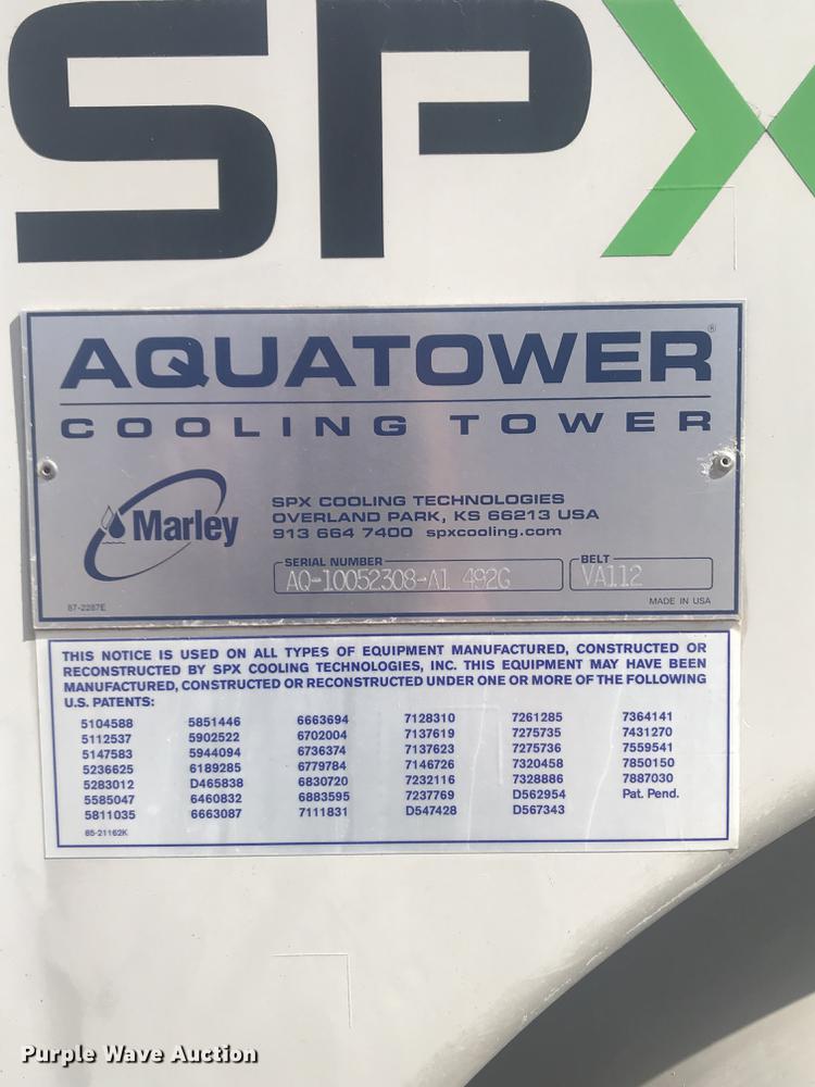 image for item G1051 (2) SPX Marley Aquatowers cooling towers