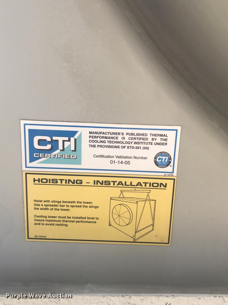 image for item G1051 (2) SPX Marley Aquatowers cooling towers