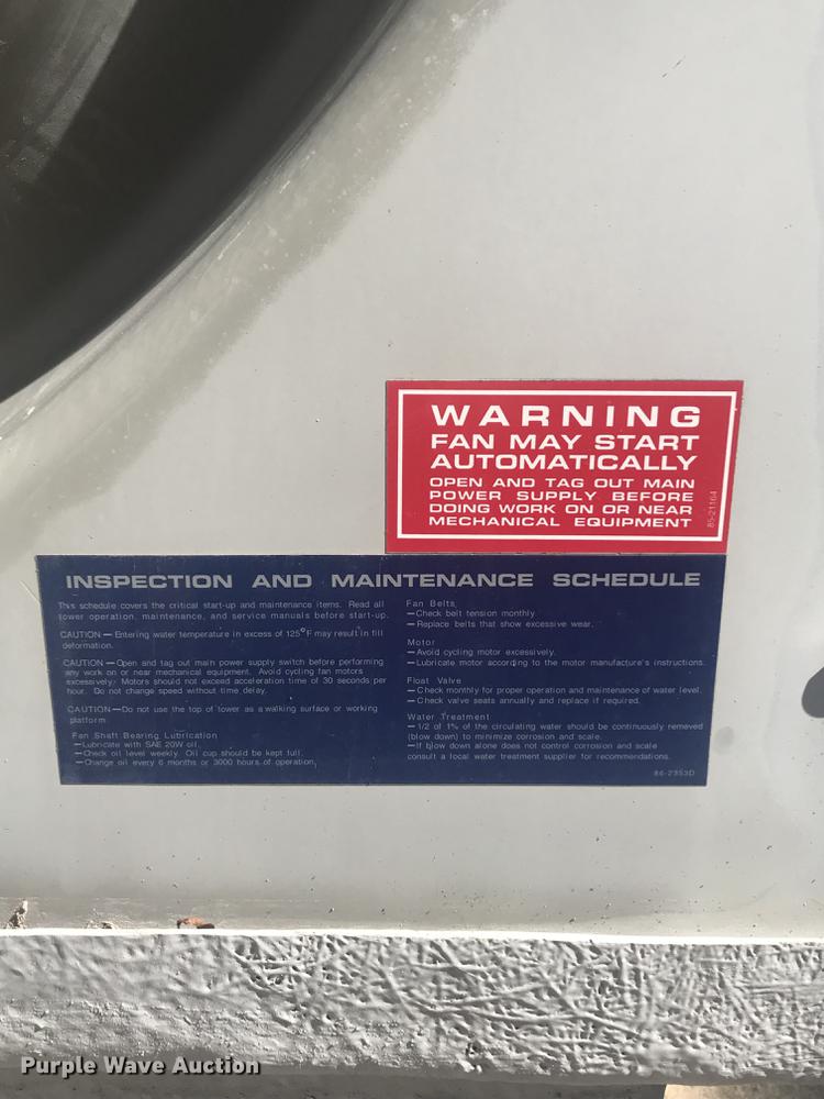 image for item G1051 (2) SPX Marley Aquatowers cooling towers