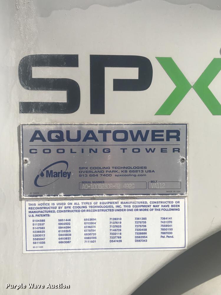 image for item G1051 (2) SPX Marley Aquatowers cooling towers