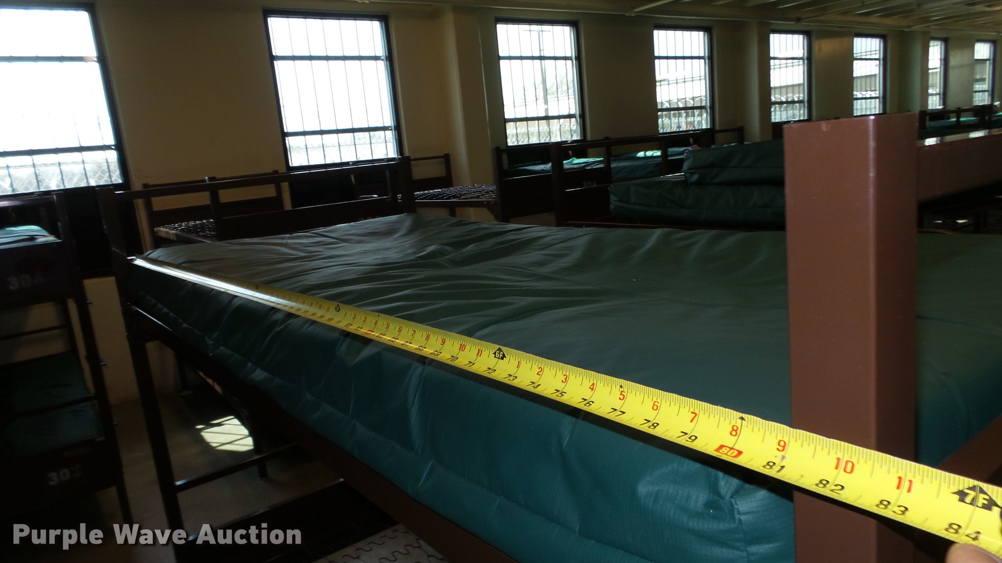 (21) prison bunk beds in Wichita, KS Item EC9729 sold Purple Wave