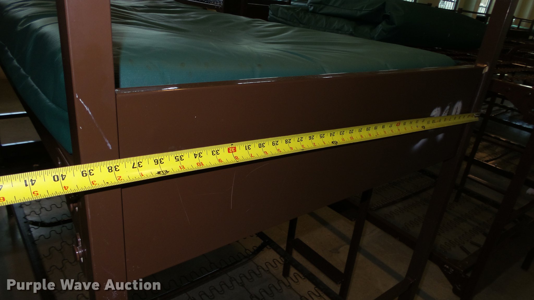 (21) prison bunk beds in Wichita, KS Item EC9729 sold Purple Wave