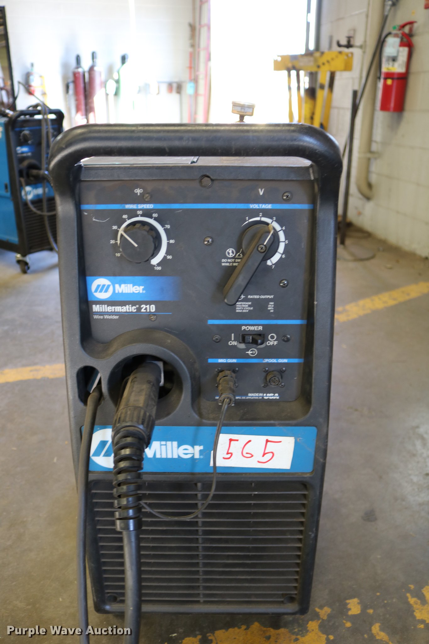 Miller Millermatic 210 MIG wire welder in Concordia, KS Item EW9034