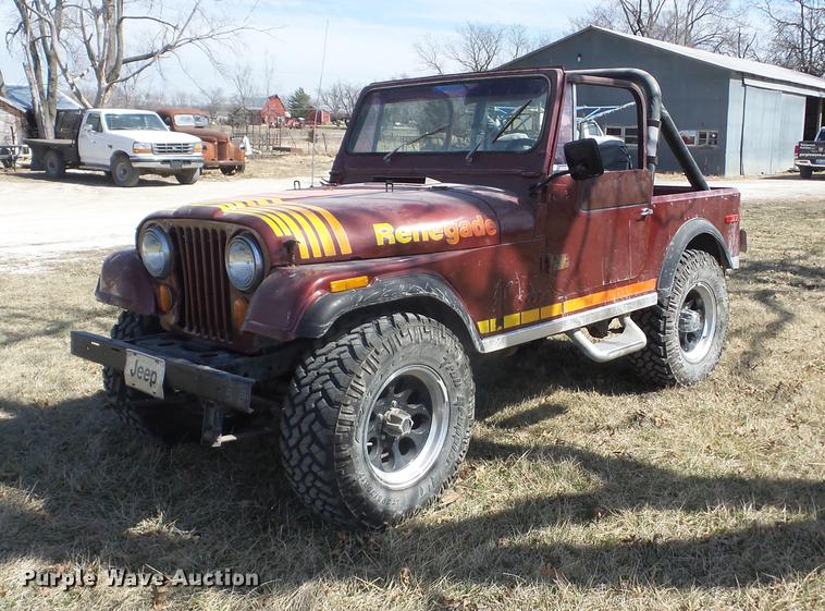 image for item AY9577 1980 Jeep CJ7 Renegade