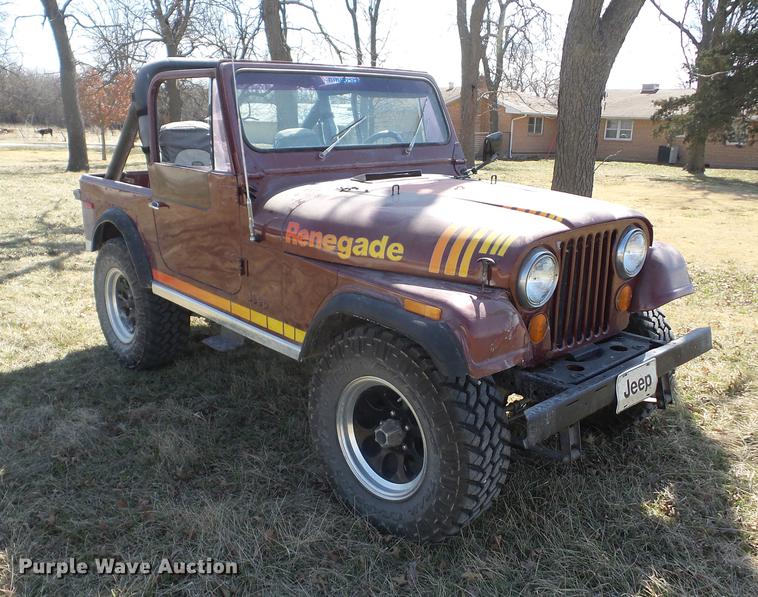 image for item AY9577 1980 Jeep CJ7 Renegade