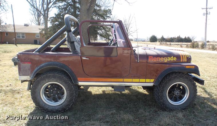 image for item AY9577 1980 Jeep CJ7 Renegade
