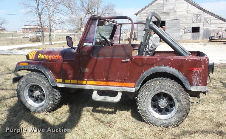 image for item AY9577 1980 Jeep CJ7 Renegade