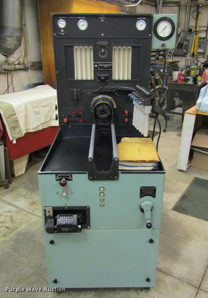 image for item BU9682 Bacharach D-7500A diesel injection test and repair stand