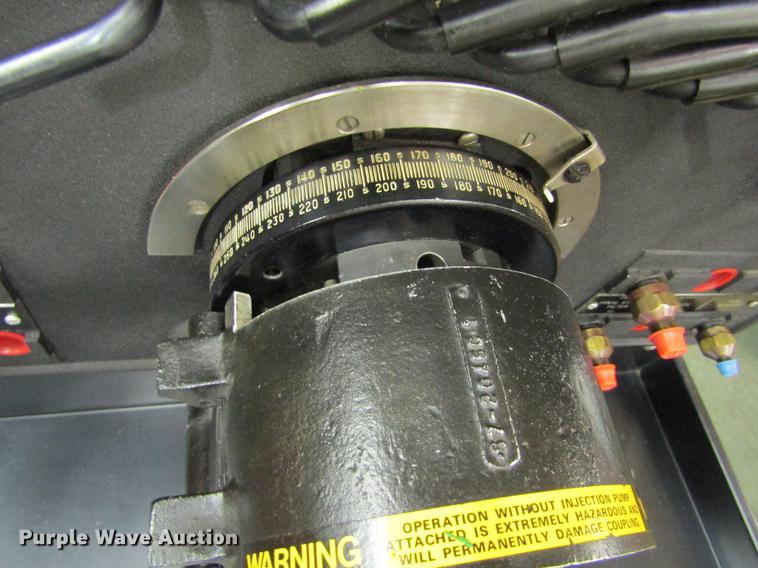 image for item BU9682 Bacharach D-7500A diesel injection test and repair stand