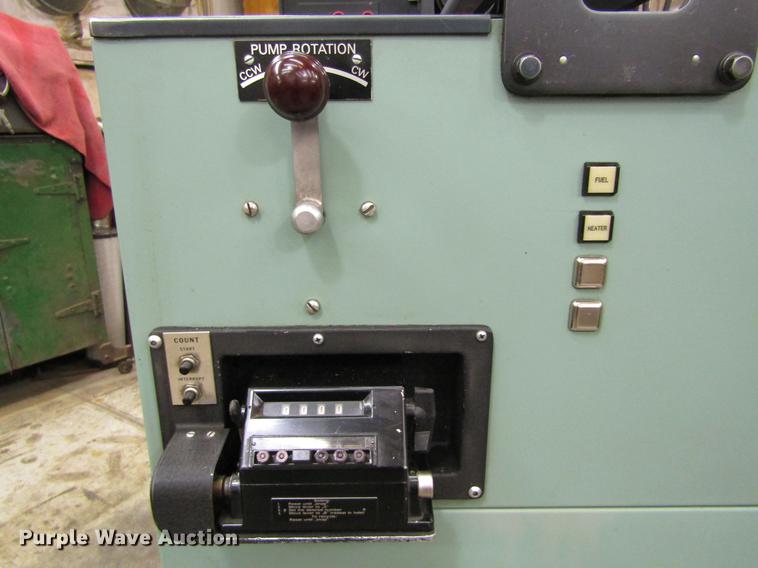 image for item BU9682 Bacharach D-7500A diesel injection test and repair stand