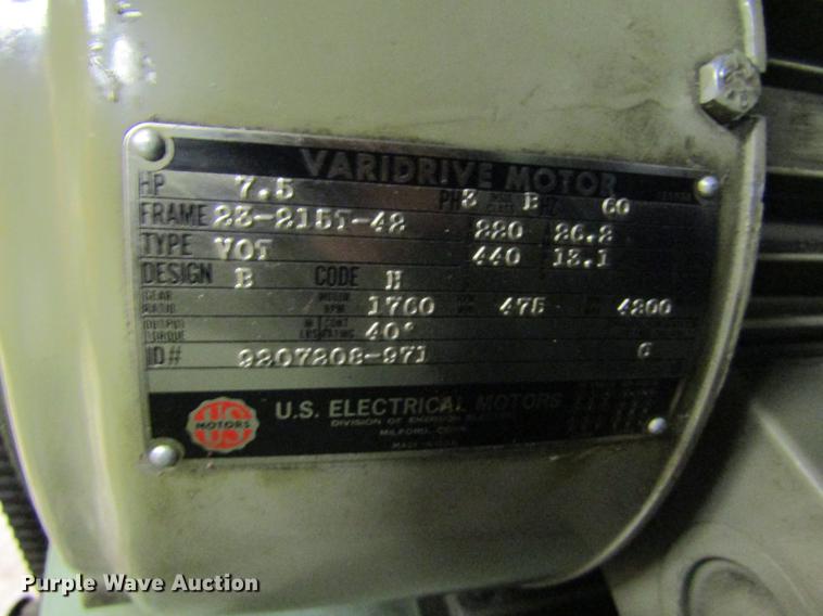 image for item BU9682 Bacharach D-7500A diesel injection test and repair stand