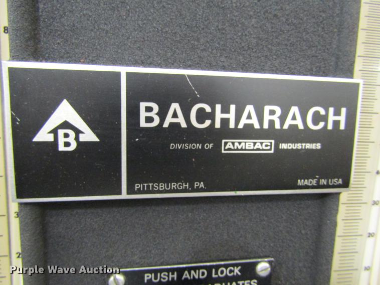 image for item BU9682 Bacharach D-7500A diesel injection test and repair stand