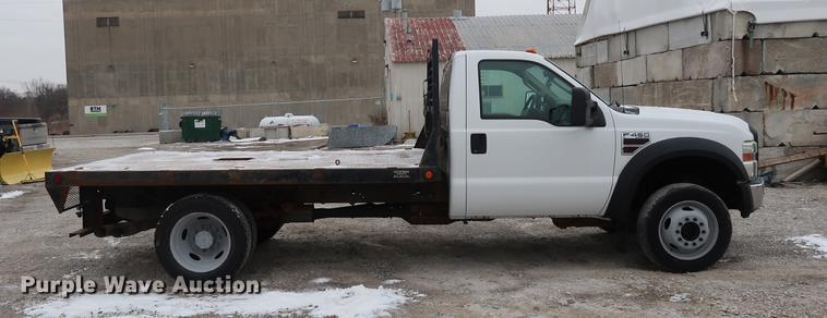 image for item DA8662 2008 Ford F450 flatbed truck