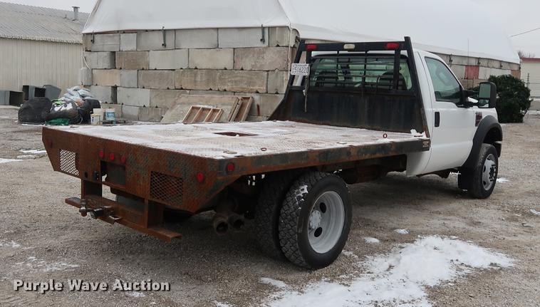 image for item DA8662 2008 Ford F450 flatbed truck