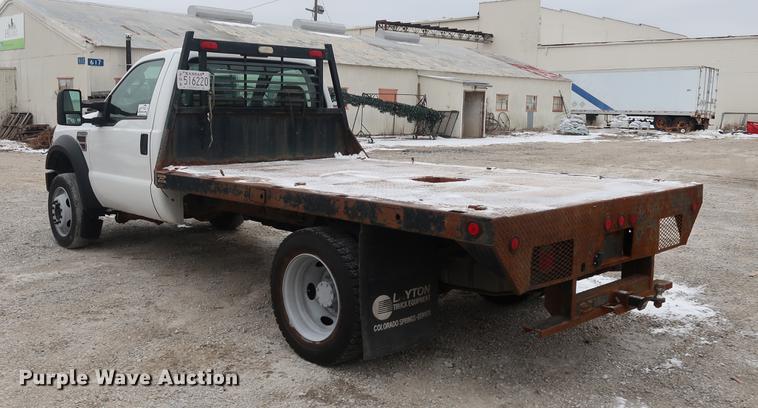 image for item DA8662 2008 Ford F450 flatbed truck