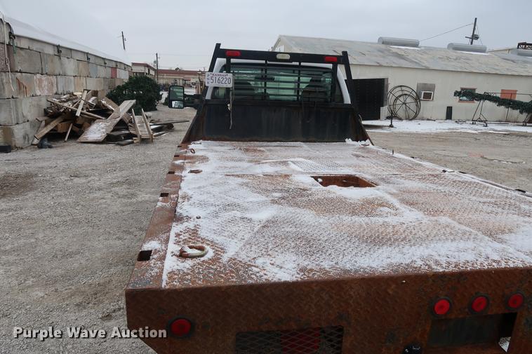 image for item DA8662 2008 Ford F450 flatbed truck