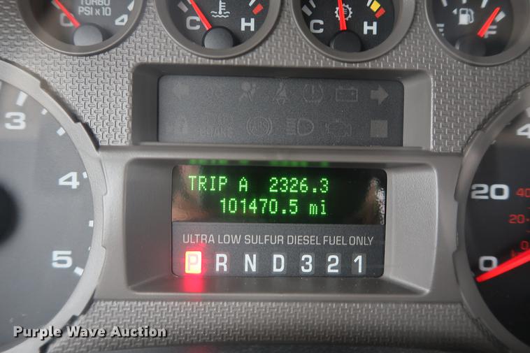 image for item DA8662 2008 Ford F450 flatbed truck