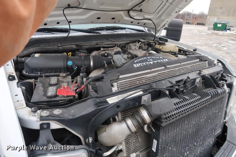 image for item DA8662 2008 Ford F450 flatbed truck