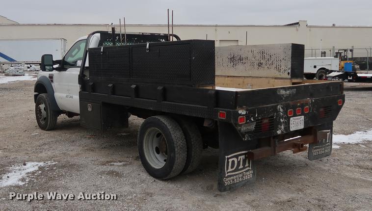image for item DA8664 2008 Ford F450 Super Duty flatbed truck