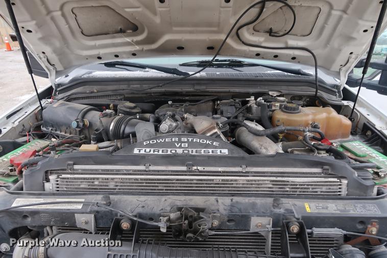 image for item DA8664 2008 Ford F450 Super Duty flatbed truck