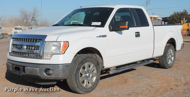 image for item DB5151 2013 Ford F150 XLT Oklahoma Edition SuperCab pickup truck