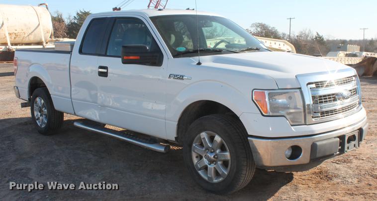 image for item DB5151 2013 Ford F150 XLT Oklahoma Edition SuperCab pickup truck