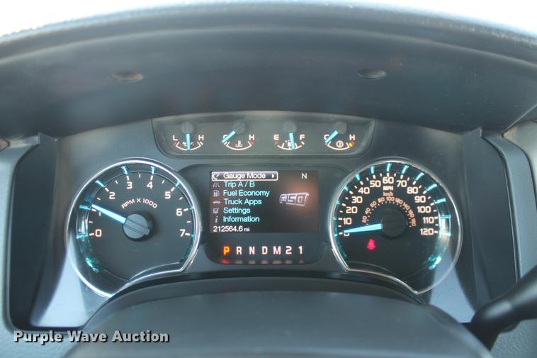 image for item DB5151 2013 Ford F150 XLT Oklahoma Edition SuperCab pickup truck