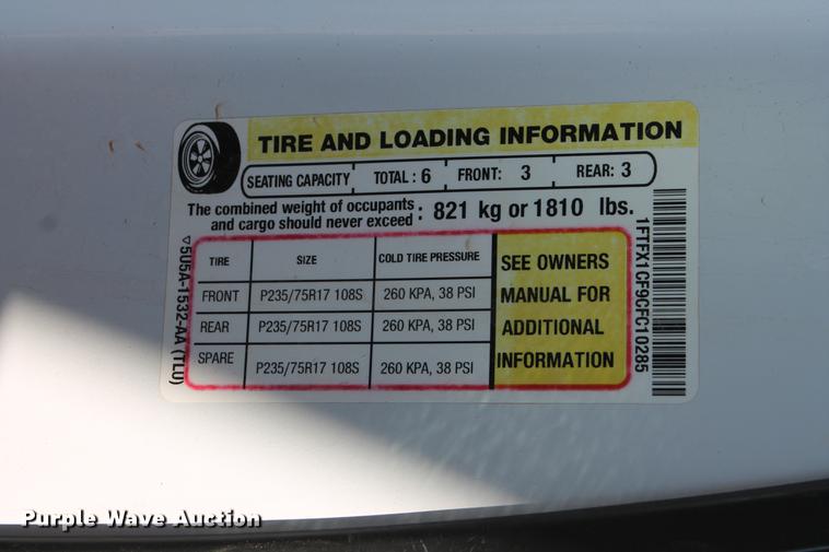 image for item DB5153 2012 Ford F150 XLT SuperCab pickup truck