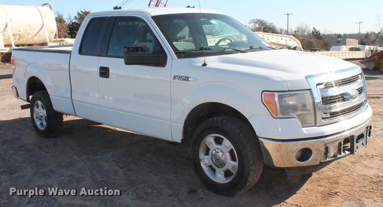 image for item DB5154 2013 Ford F150 XLT SuperCab pickup truck