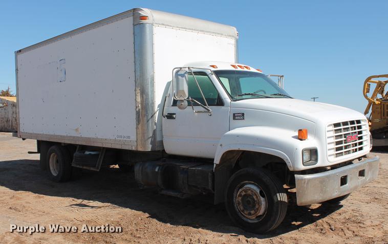 image for item DB5165 2002 GMC C6500 box truck
