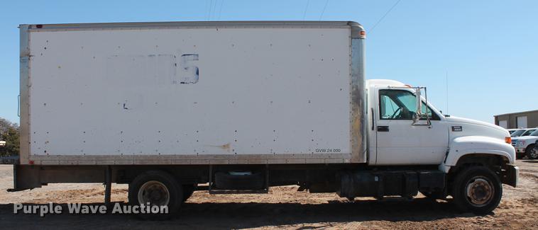 image for item DB5165 2002 GMC C6500 box truck