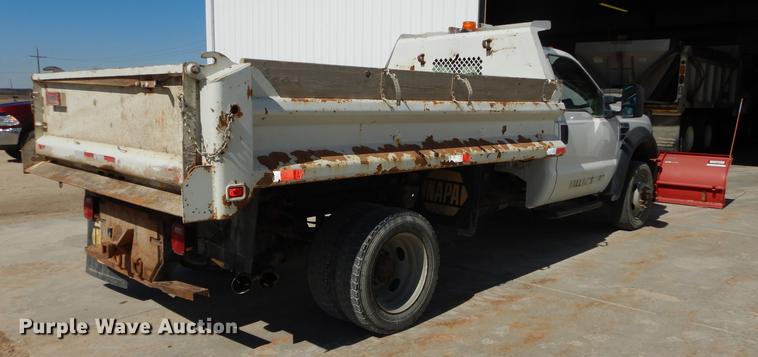 image for item DC0306 2008 Ford F450 Super Duty XL dump truck