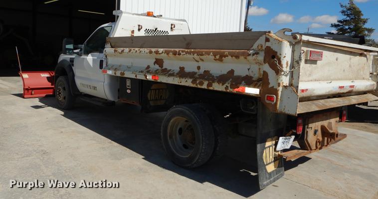 image for item DC0306 2008 Ford F450 Super Duty XL dump truck