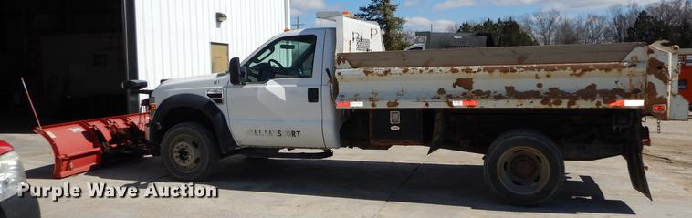 image for item DC0306 2008 Ford F450 Super Duty XL dump truck
