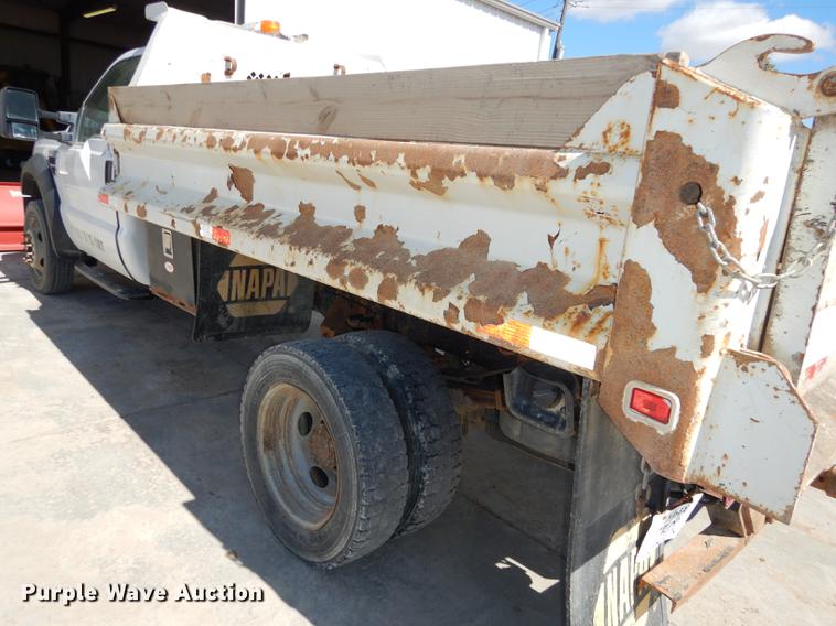 image for item DC0306 2008 Ford F450 Super Duty XL dump truck