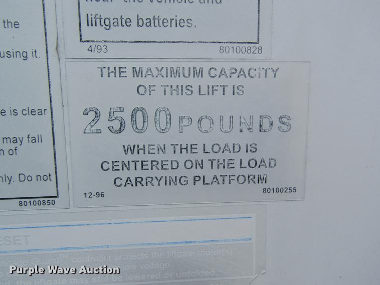 image for item DC4424 2001 Freightliner FL60 refrigerated van truck