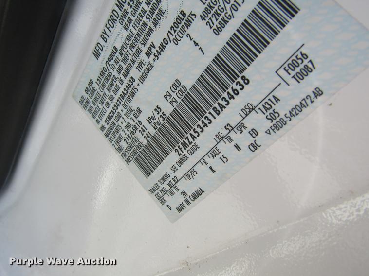 image for item DC4450 2001 Ford Windstar van