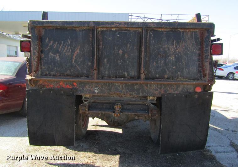 image for item DC4452 1965 Ford dump truck