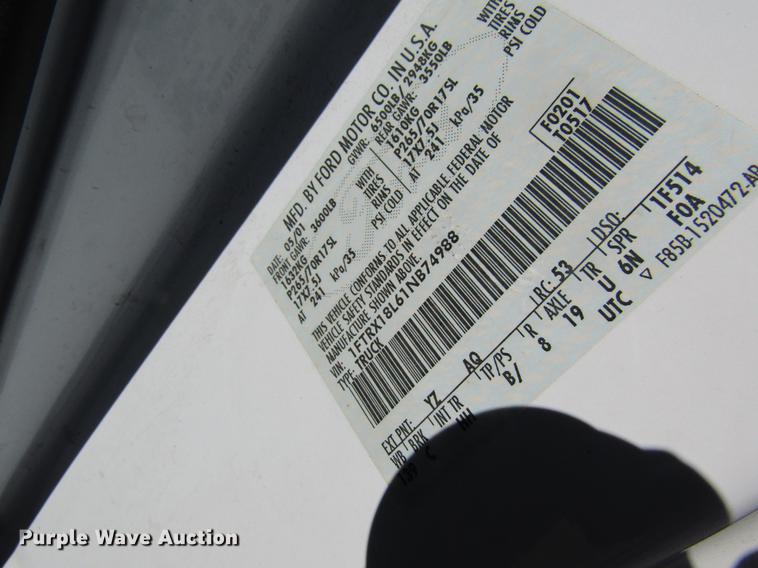 image for item DC4453 2001 Ford F150 SuperCab pickup truck