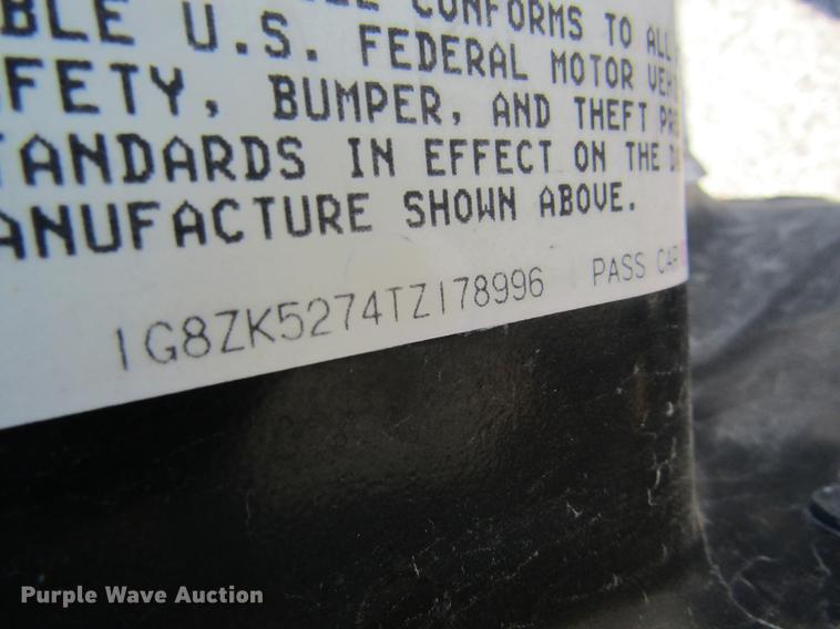 image for item DC4454 1996 Saturn SL