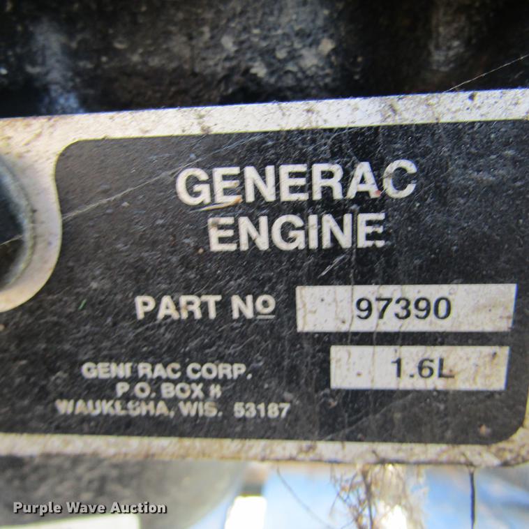 image for item DD2732 1998 Generac 00755-5 generator