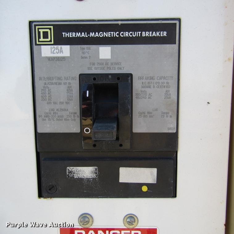 image for item DD2732 1998 Generac 00755-5 generator