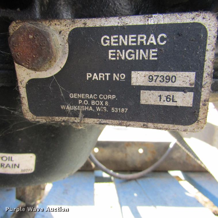 image for item DD2733 1998 Generac 00755-5 generator