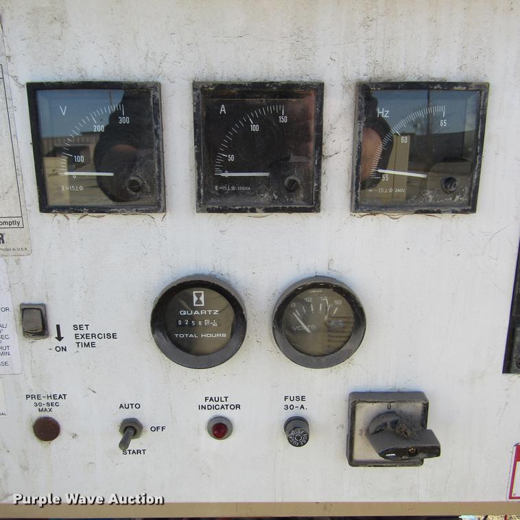 image for item DD2733 1998 Generac 00755-5 generator