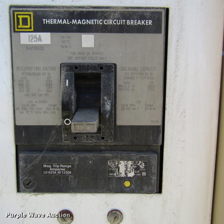 image for item DD2733 1998 Generac 00755-5 generator