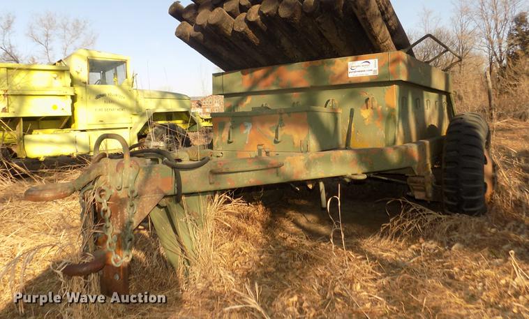 image for item DD2849 1982 America Development Corp. M-332 utility trailer