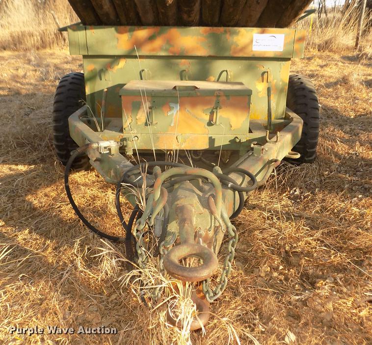 image for item DD2849 1982 America Development Corp. M-332 utility trailer