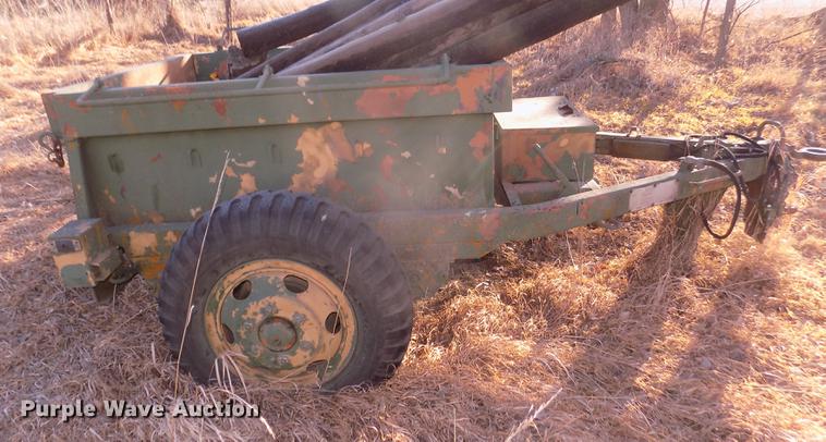 image for item DD2849 1982 America Development Corp. M-332 utility trailer