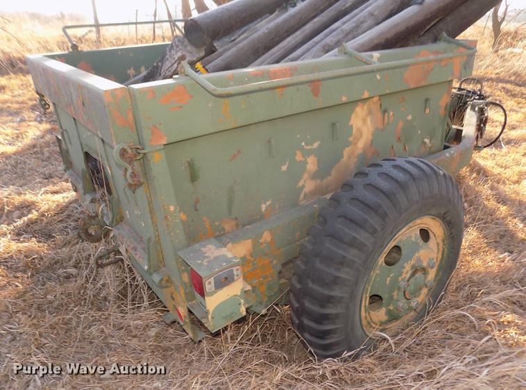 image for item DD2849 1982 America Development Corp. M-332 utility trailer